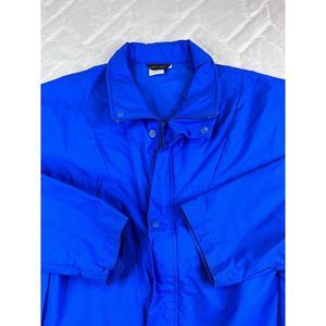 Vintage Helly Hansen Jacket Men's (M) Blue Outdoor Windbreaker Helly Tech 90s